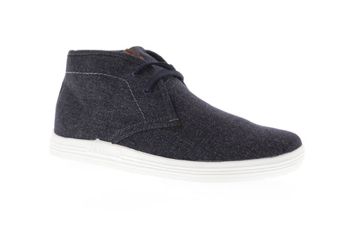Ben Sherman Payton Chukka BNM00037 Mens Blue Canvas Lifestyle Sneakers Shoes