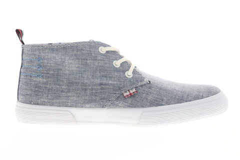 Ben Sherman Bradford Chukka BNM00060 Mens Blue Canvas Lifestyle Sneakers Shoes