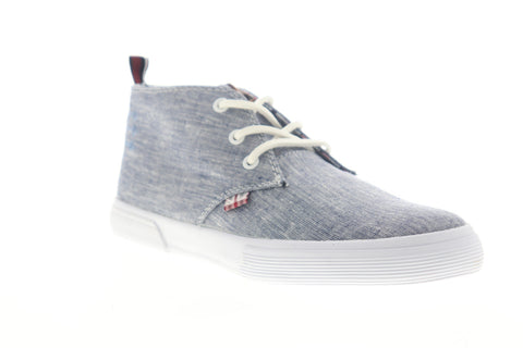 Ben Sherman Bradford Chukka BNM00060 Mens Blue Canvas Lifestyle Sneakers Shoes
