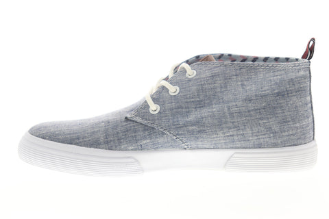 Ben Sherman Bradford Chukka BNM00060 Mens Blue Canvas Lifestyle Sneakers Shoes