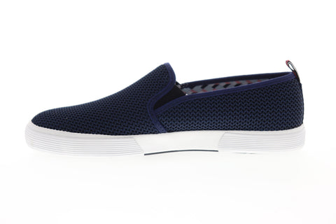 Ben Sherman Bradford Slip On BNM00062 Mens Blue Mesh Lifestyle Sneakers Shoes
