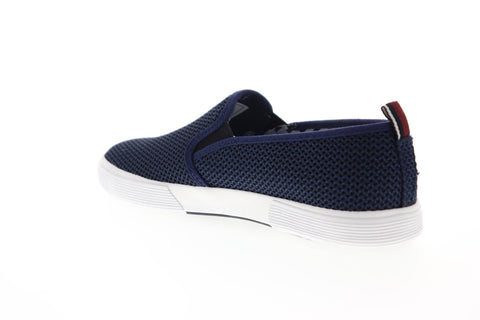 Ben Sherman Bradford Slip On BNM00062 Mens Blue Mesh Lifestyle Sneakers Shoes