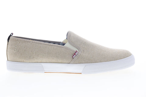 Ben Sherman Bradford Slip On BNM00062 Mens Beige Tan Lifestyle Sneakers Shoes
