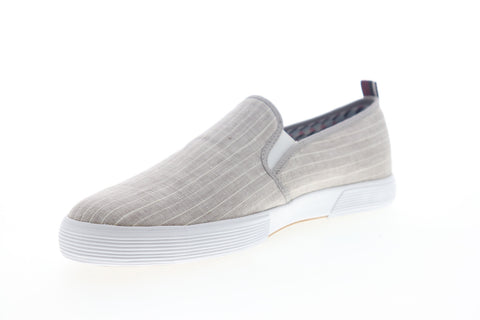Ben Sherman Bradford Slip On BNM00062 Mens Brown Canvas Lifestyle Sneakers Shoes