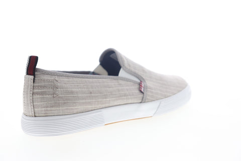 Ben Sherman Bradford Slip On BNM00062 Mens Brown Canvas Lifestyle Sneakers Shoes