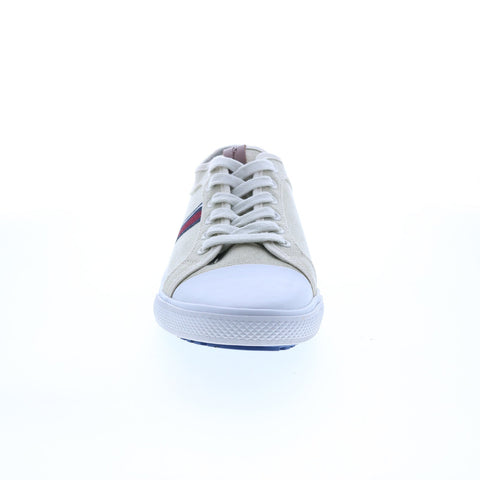 Ben Sherman Brayson Oxford BNM00063 Mens Beige Canvas Lifestyle Sneakers Shoes