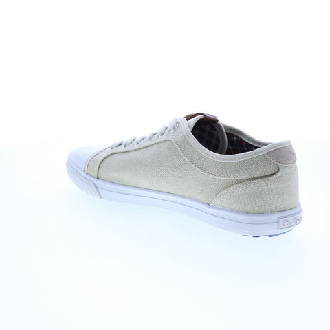 Ben Sherman Brayson Oxford BNM00063 Mens Beige Canvas Lifestyle Sneakers Shoes