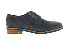 Ben Sherman Rugged Leather BNM00064 Mens Blue Suede Casual Lace Up Oxfords Shoes
