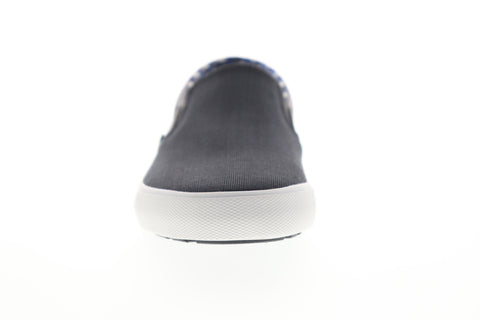 Ben Sherman Percy Slip On BNM00104 Mens Gray Canvas Lifestyle Sneakers Shoes