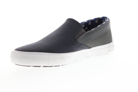 Ben Sherman Percy Slip On BNM00104 Mens Gray Canvas Lifestyle Sneakers Shoes