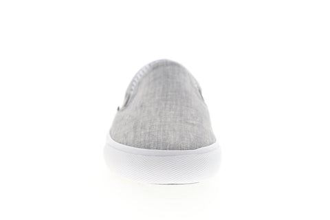 Ben Sherman Percy Slip On BNM00104 Mens Gray Canvas Lifestyle Sneakers Shoes