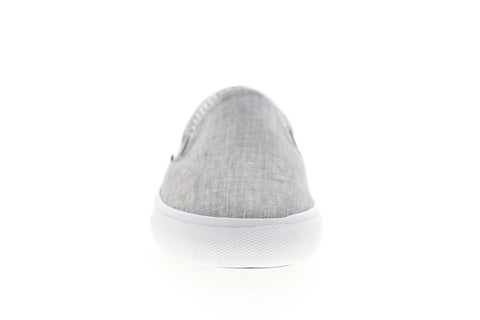Ben Sherman Percy Slip On BNM00104 Mens Gray Canvas Lifestyle Sneakers Shoes