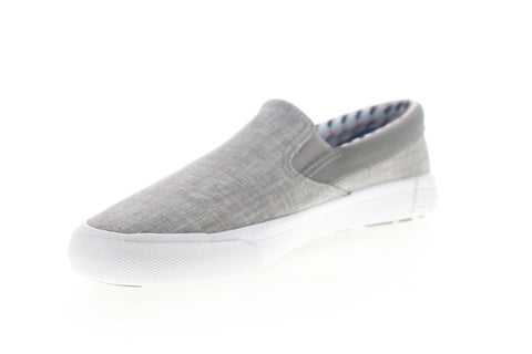 Ben Sherman Percy Slip On BNM00104 Mens Gray Canvas Lifestyle Sneakers Shoes