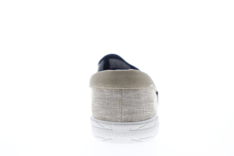 Ben Sherman Percy Slip On BNM00104 Mens Beige Canvas Lifestyle Sneakers Shoes