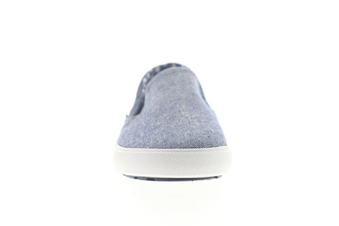 Ben Sherman Percy Slip On BNM00104 Mens Blue Canvas Lifestyle Sneakers Shoes