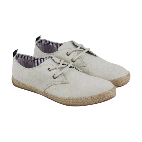 Ben Sherman New Jenson BNM00106 Mens Beige Tan Canvas Lifestyle Sneakers Shoes