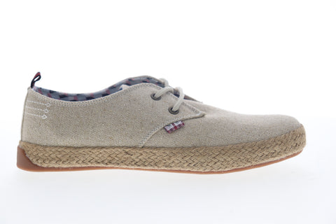 Ben Sherman New Jenson Lace Up BNM00106 Mens Beige Tan Lifestyle Sneakers Shoes
