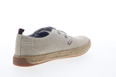 Ben Sherman New Jenson Lace Up BNM00106 Mens Beige Tan Lifestyle Sneakers Shoes