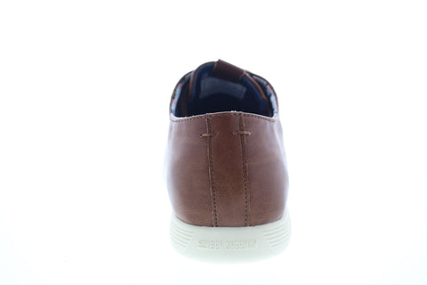 Ben Sherman Presley Oxford BNM00109 Mens Brown Leather Lifestyle Sneakers Shoes