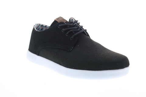 Ben Sherman Presley Oxford BNM00109 Mens Black Canvas Lifestyle Sneakers Shoes