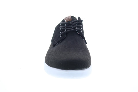 Ben Sherman Presley Oxford BNM00109 Mens Black Canvas Lifestyle Sneakers Shoes