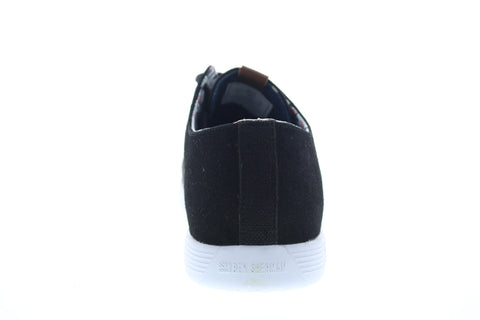 Ben Sherman Presley Oxford BNM00109 Mens Black Canvas Lifestyle Sneakers Shoes
