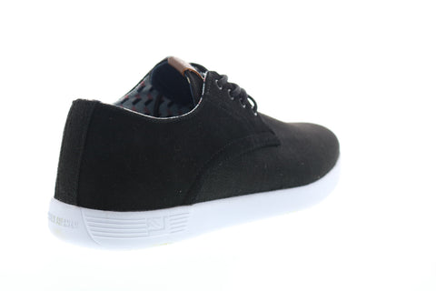 Ben Sherman Presley Oxford BNM00109 Mens Black Canvas Lifestyle Sneakers Shoes