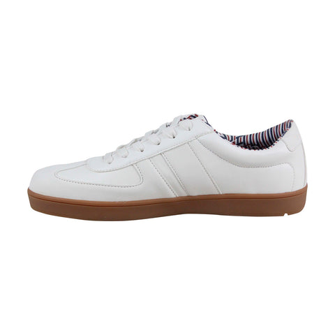 Ben Sherman Lorin Fields BNM00116 Mens White Casual Low Top Sneakers Shoes