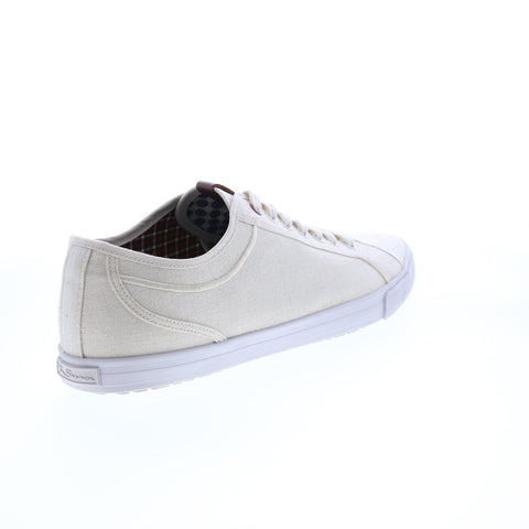 Ben Sherman Conall Lo BNM00117 Mens Beige Canvas Lifestyle Sneakers Shoes