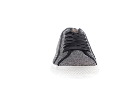 Ben Sherman Conall LO BNM00117 Mens Black Canvas Plaid Lifestyle Sneakers Shoes