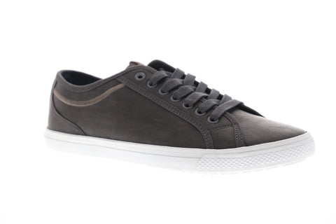 Ben Sherman Conall LO BNM00117 Mens Gray Leather Lifestyle Sneakers Shoes