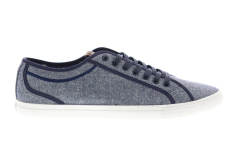 Ben Sherman Conall LO BNM00117 Mens Blue Canvas Low Top Lifestyle Sneakers Shoes