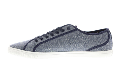 Ben Sherman Conall LO BNM00117 Mens Blue Canvas Low Top Lifestyle Sneakers Shoes