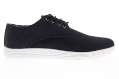 Ben Sherman Preston Oxford BNM00119 Mens Black Canvas Plain Toe Oxfords Shoes