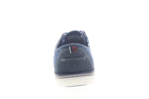 Ben Sherman Preston BNM00119 Mens Blue Canvas Oxfords & Lace Ups Casual Shoes