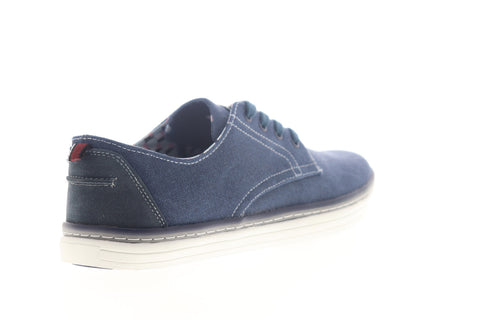 Ben Sherman Preston BNM00119 Mens Blue Canvas Oxfords & Lace Ups Casual Shoes