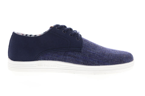 Ben Sherman Preston BNM00119 Mens Blue Canvas Low Top Lifestyle Sneakers Shoes