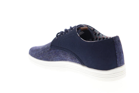 Ben Sherman Preston BNM00119 Mens Blue Canvas Low Top Lifestyle Sneakers Shoes