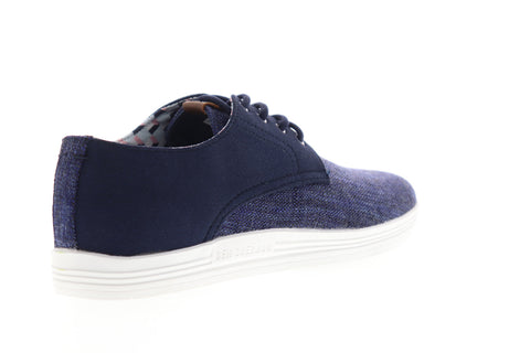 Ben Sherman Preston BNM00119 Mens Blue Canvas Low Top Lifestyle Sneakers Shoes