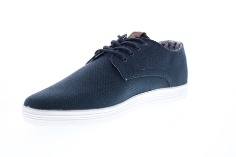 Ben Sherman Preston BNM00119 Mens Blue Canvas Oxfords & Lace Ups Casual Shoes