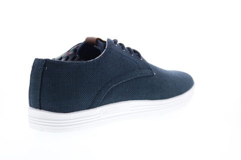 Ben Sherman Preston BNM00119 Mens Blue Canvas Oxfords & Lace Ups Casual Shoes