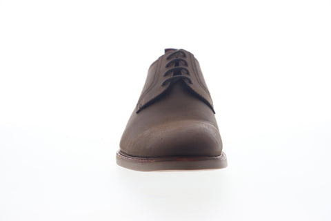 Ben Sherman Brent Plain Toe BNM00122 Mens Brown Leather Low Top Oxfords Shoes