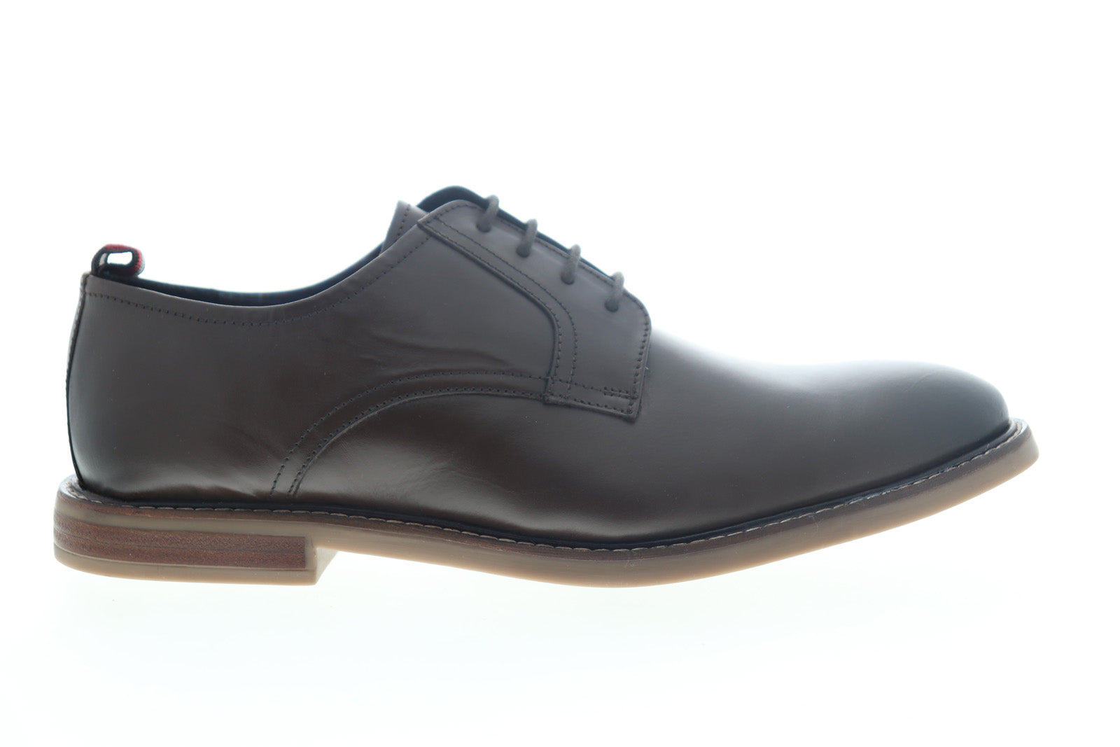 Ben Sherman Brent Plain Toe BNM00122 Mens Brown Leather Low  display picture 2