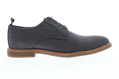 Ben Sherman Brent Plain Toe BNM00122 Mens Gray Canvas Low Top Oxfords Shoes
