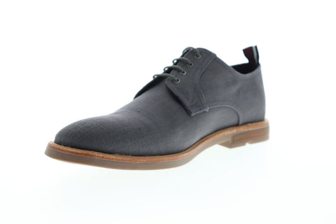 Ben Sherman Brent Plain Toe BNM00122 Mens Gray Canvas Low Top Oxfords Shoes