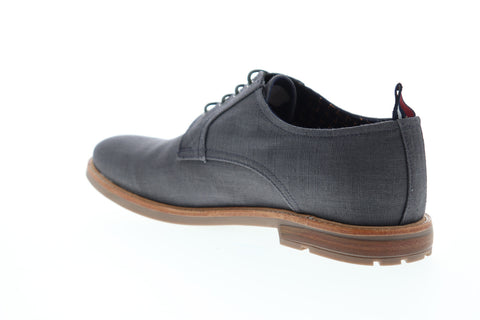 Ben Sherman Brent Plain Toe BNM00122 Mens Gray Canvas Low Top Oxfords Shoes
