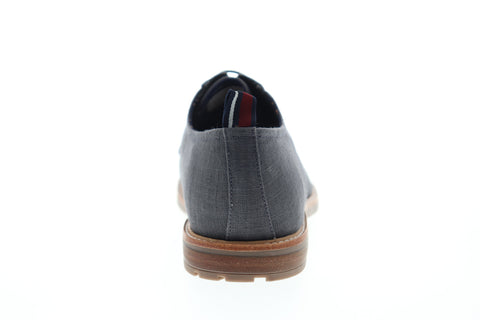 Ben Sherman Brent Plain Toe BNM00122 Mens Gray Canvas Low Top Oxfords Shoes