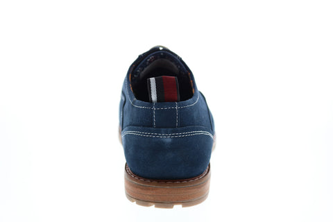 Ben Sherman Brent Cap Toe BNM00123 Mens Blue Suede Oxfords Cap Toe Shoes