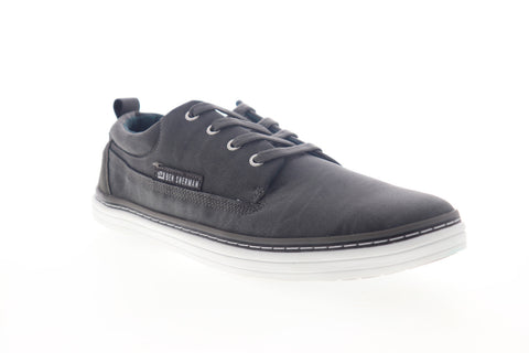 Ben Sherman Brahma Oxford BNM00131 Mens Gray Leather Lifestyle Sneakers Shoes