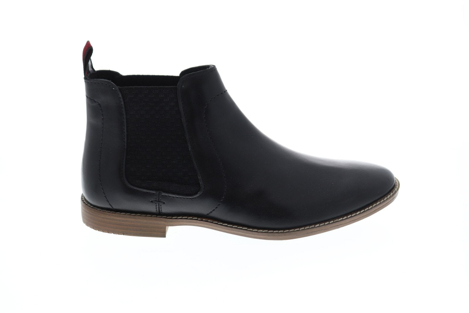 Ben Sherman Gabe Chelsea BNM00134 Mens Black Leather Slip On 